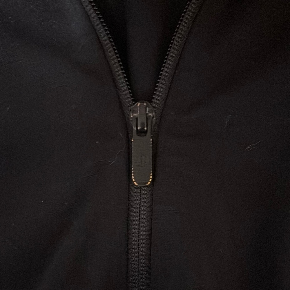 Lululemon Athletica Black Oversized 3/4 Sleeve Hoodie - Picture 2 of 3
